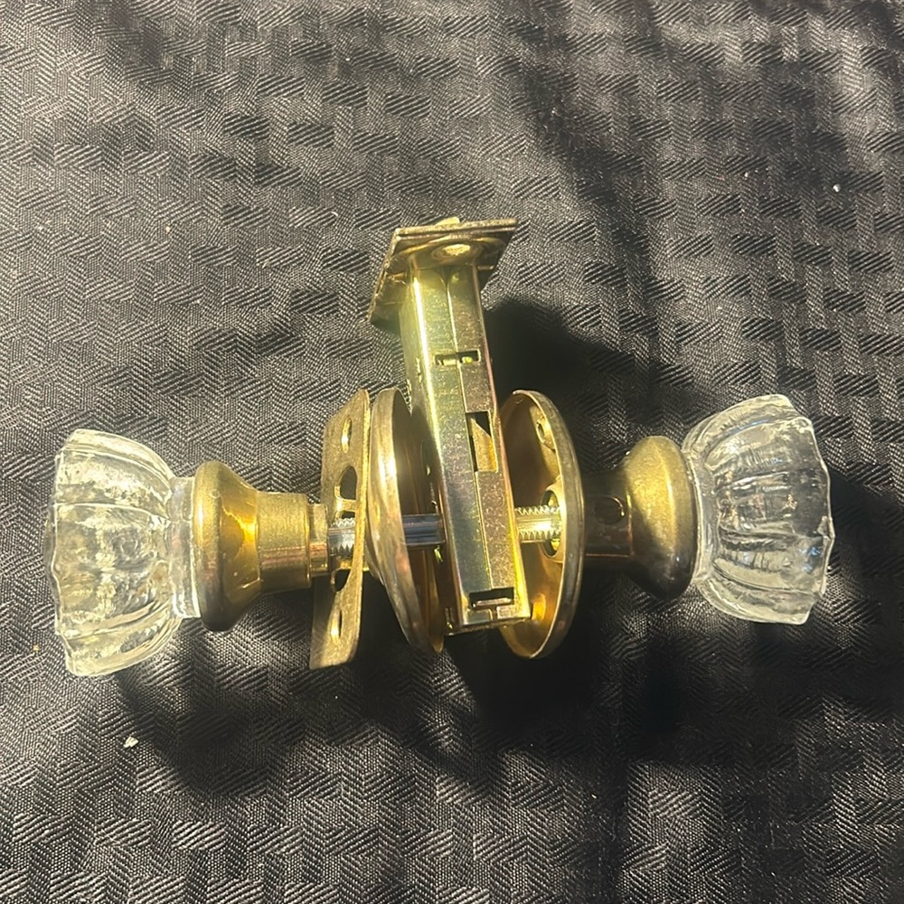 Vintage glass knob
